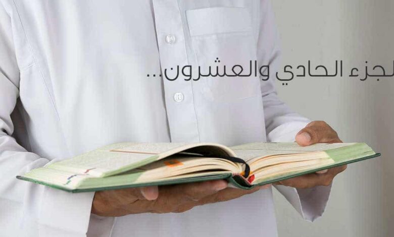 موضوعات الجزء الحادي والعشرون في العنكبوت والروم ولقمان والسجدة